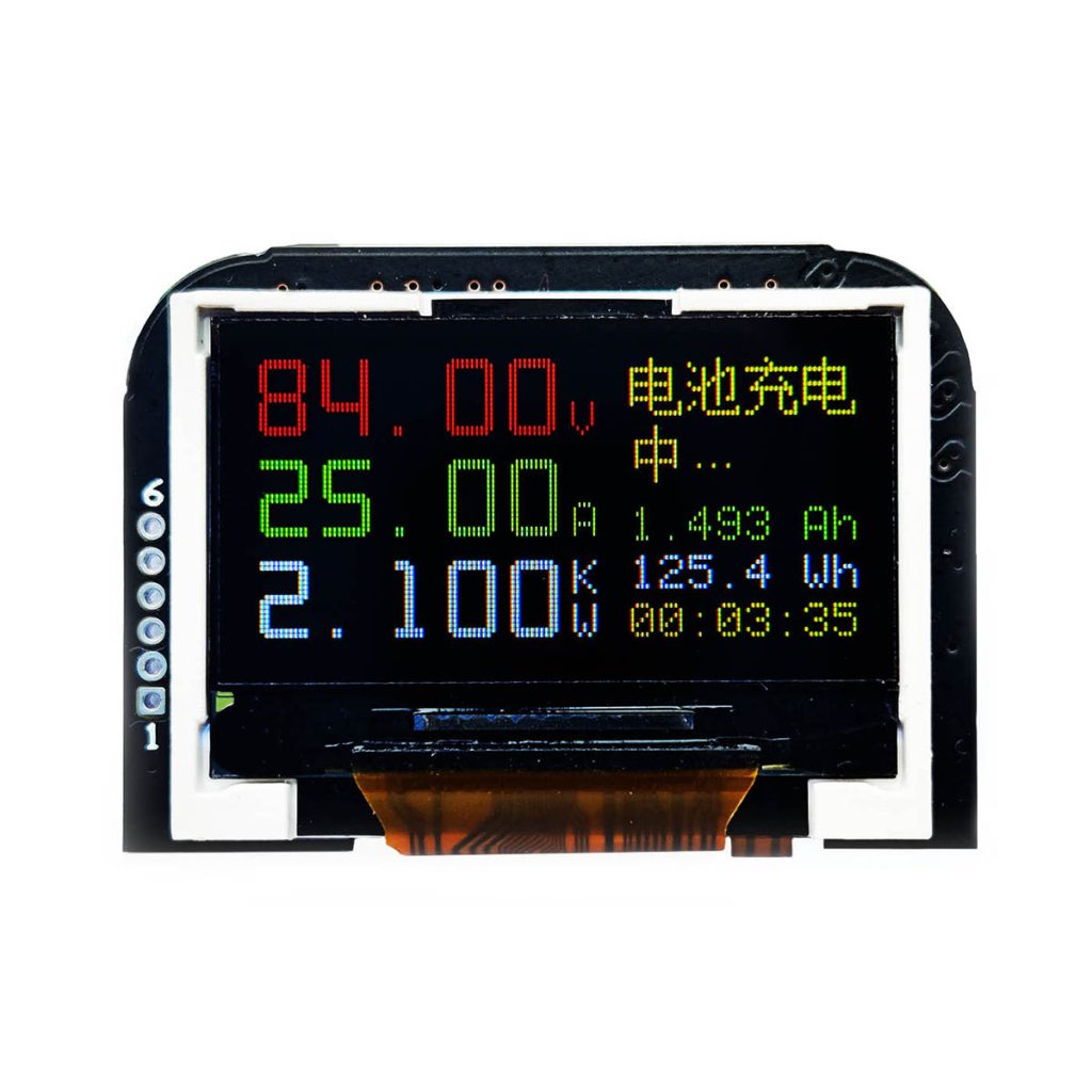 台达ESR4856AC、4840AC专用0.96寸彩屏多功能电压电流表头(WL-096ACT)